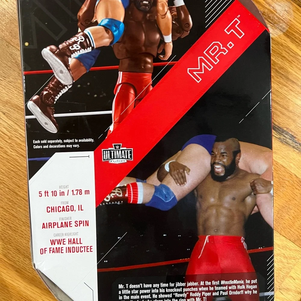 Mr. T - WWE Ultimate Edition 13 Toy Wrestling Action Figure - Picture 3 of 3